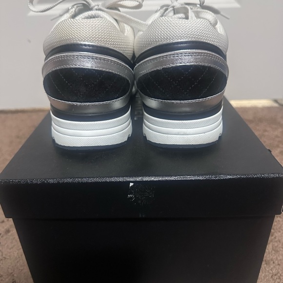 Chanel Trainers WORN ONCE! Size 38.5 - Picture 5 of 6